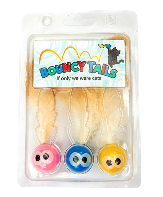 3-Pack Bouncy Tails